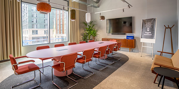 Meeting room in the Social Hub Glasgow